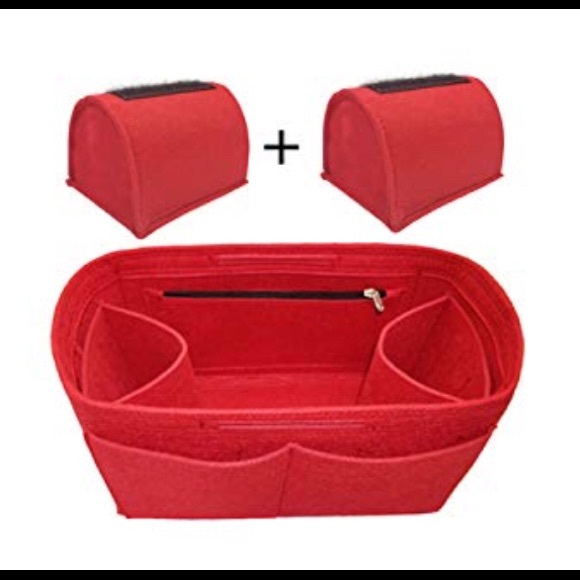 Purse Tote Large Insert +Zip Case Protector Speedy - Picture 7 of 8